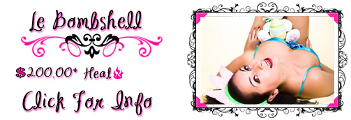 Le Bombshell Pin Up Banner